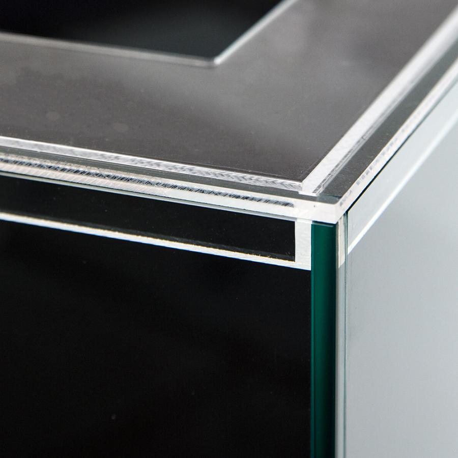 Leaf Corp 上部フィルター対応 60cm水槽用 アクリル製フランジ