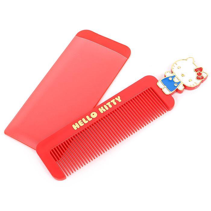 ハローキティ コンパクトコーム 収納ケース付き くし キャラクター