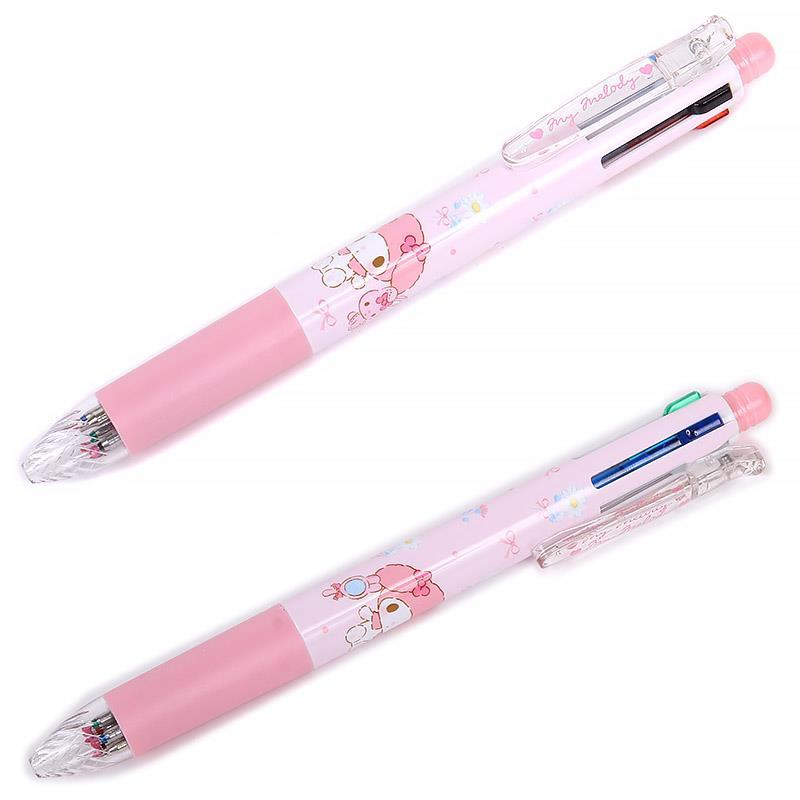マイメロディ 4色ボールペン&シャープペンシル 0.5mm サラサマルチ 多