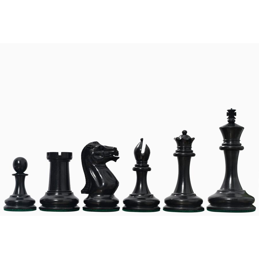 チェス駒 1849 Cooke Jaques 89mm 黒檀 インド直送 CB-056 : チェス