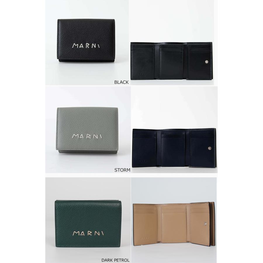 MARNI（マルニ） 財布 三つ折り財布 MENDING EMBROIDERY TRIFOLD
