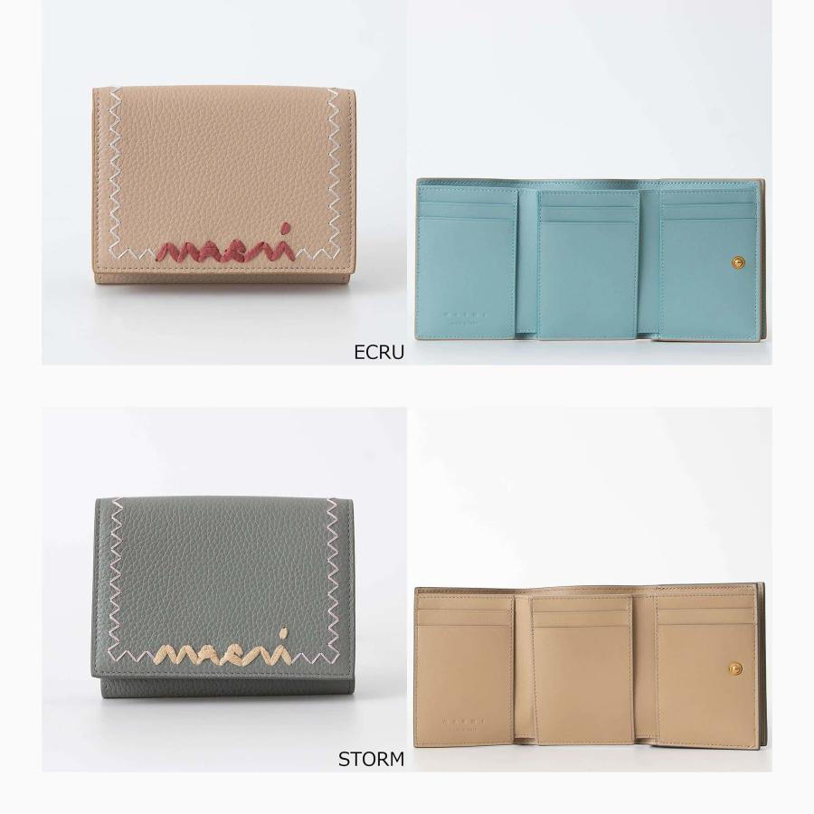 MARNI（マルニ） 財布 三つ折り財布 MARNI SYMBOL LOGO TRIFOLD WALLET
