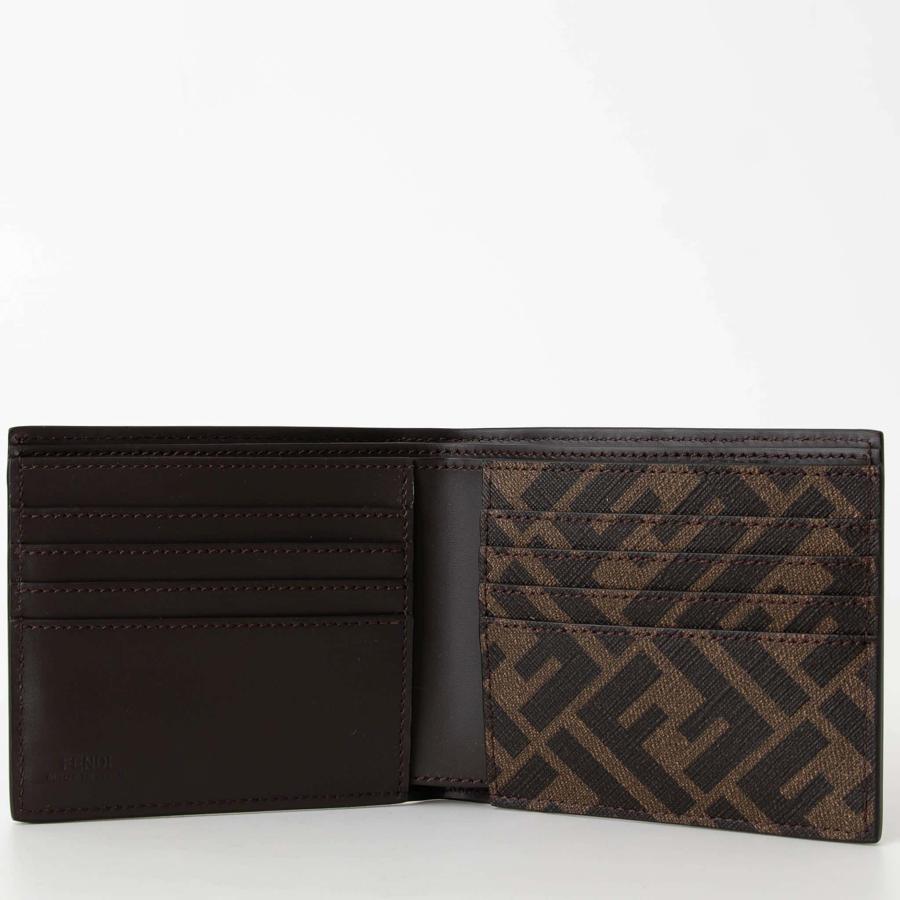 FENDI（フェンディ） 財布 二つ折り財布 FF SQUARED BI-FOLD WALLET FF