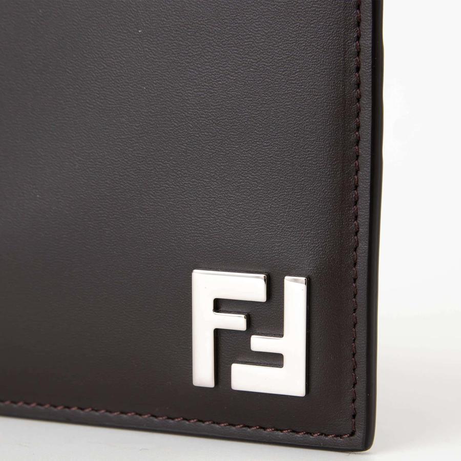 FENDI（フェンディ） 財布 二つ折り財布 FF SQUARED BI-FOLD WALLET FF