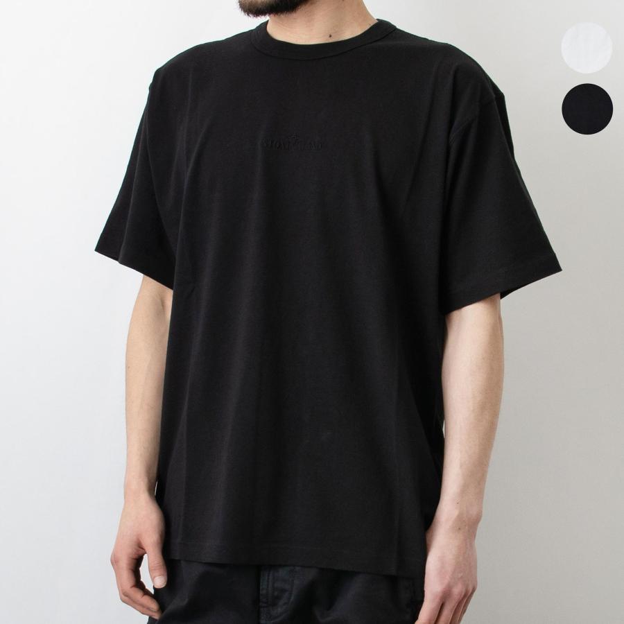 STONE ISLAND（ストーン アイランド） 半袖Tシャツ EMBROIDERED LOGO