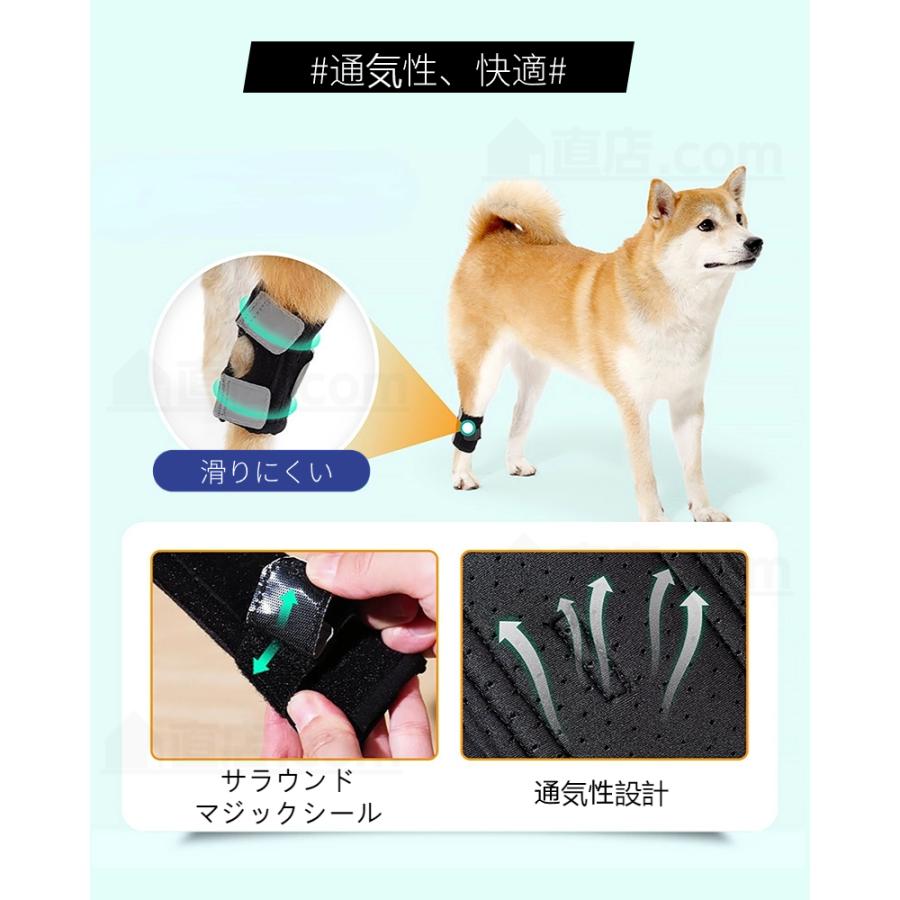 犬用膝サポーター 犬 サポーター 前足専用 後ろ足専用 1枚入 足根関節