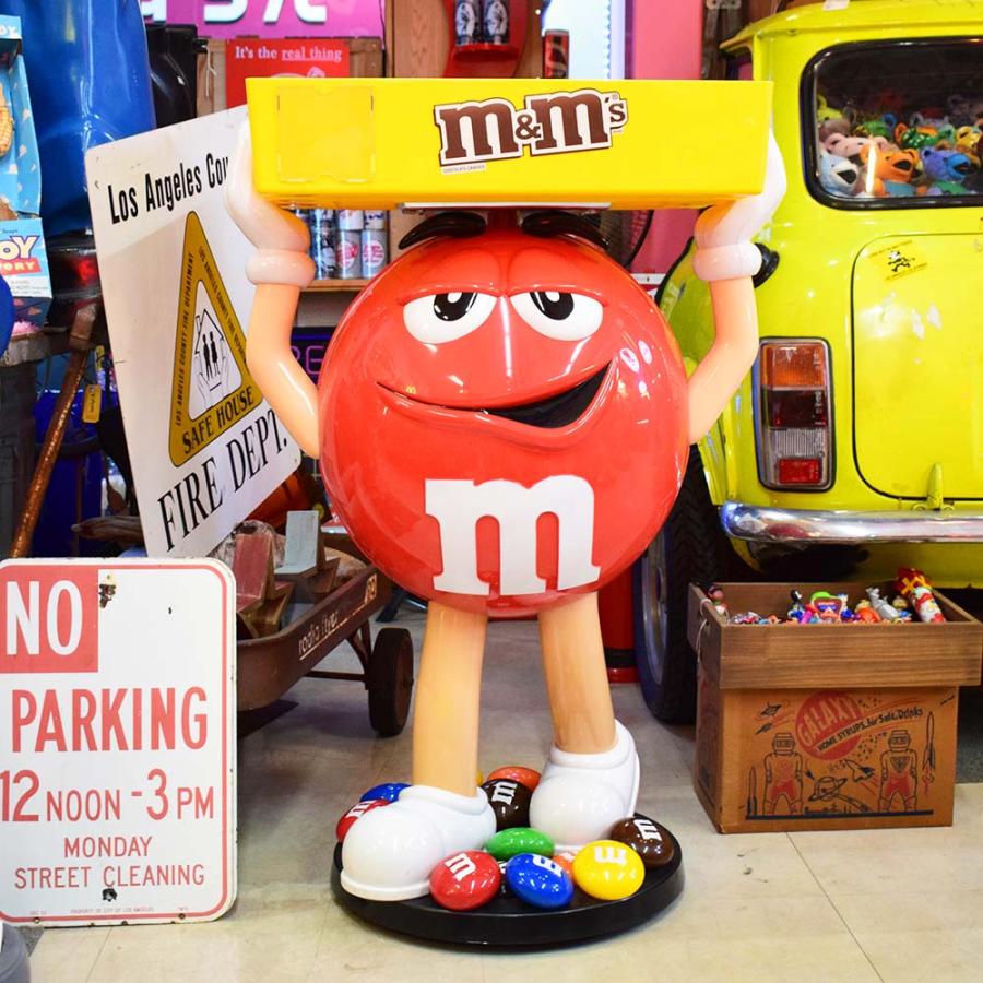 m&m's ディスプレイ m&m's エムアンドエムズ ディスプレイ [レッド