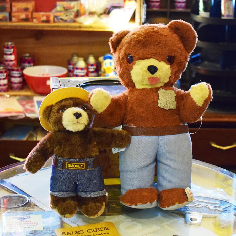 90's スモーキーベア ぬいぐるみ / Smokey Bear 人形 マスコット