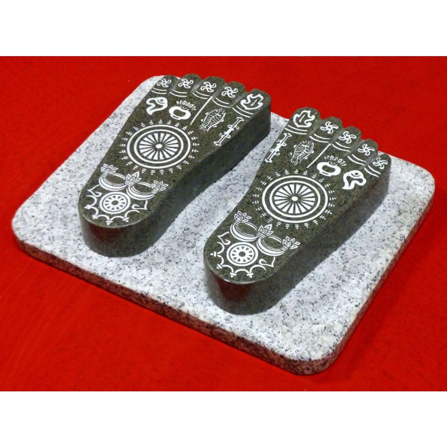 インドシバ神の仏足 インドシバ神の仏足