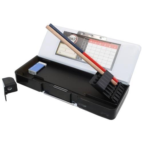 鬼滅の刃 グッズ 筆箱 アニメキャラクター 両面開き ソフト ペンケース