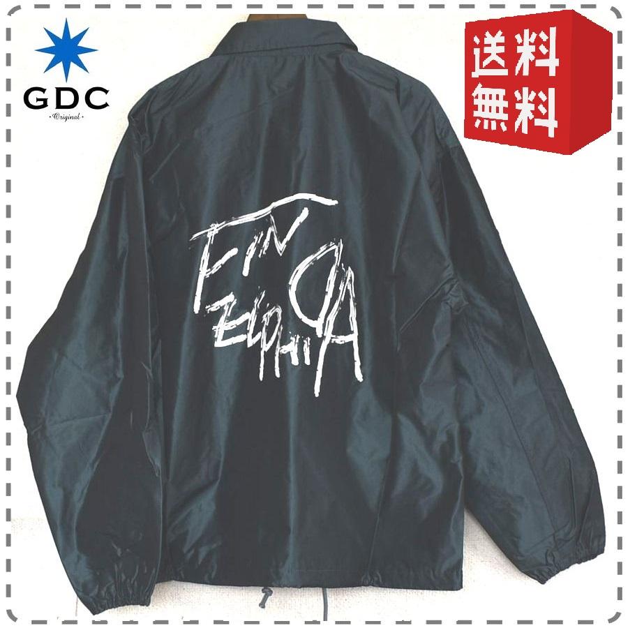 GDC ジーディーシー 日本製 バックプリント コーチジャケット
