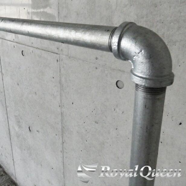 ガス管 ハンガーラック 2段式 タイプF 約W108cm×H188cm : Royal