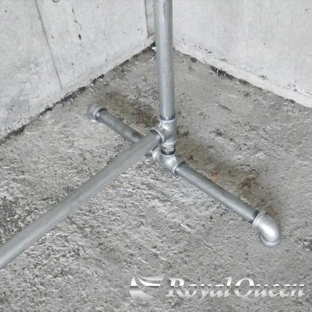 ガス管 ハンガーラック 2段式 タイプF 約W108cm×H188cm : Royal