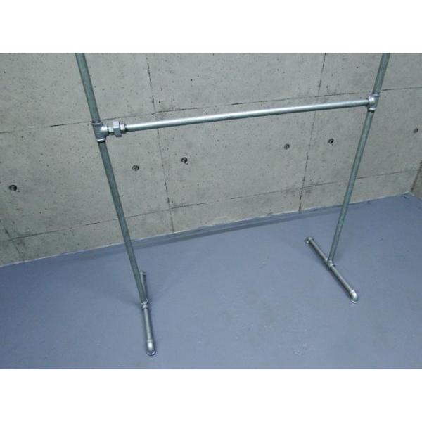 ガス管 ハンガーラック 2段式 タイプF 約W108cm×H188cm : Royal