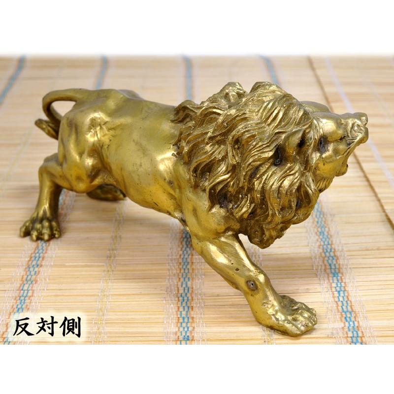 銅製:岩上ライオン置物 銅製:岩上ライオン置物 Yahoo!オークション