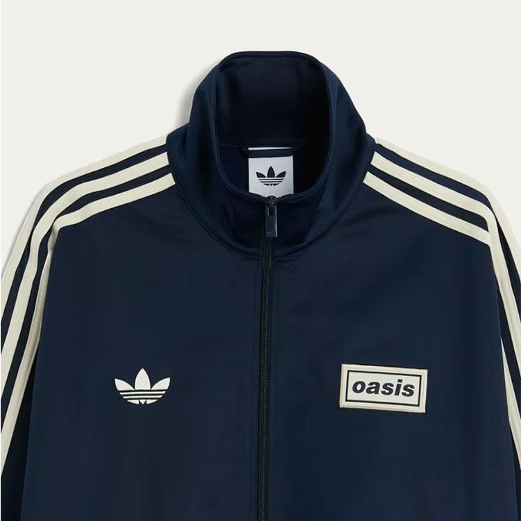 adidas × Oasis トラックジャケット ネイビー XLサイズ adidas