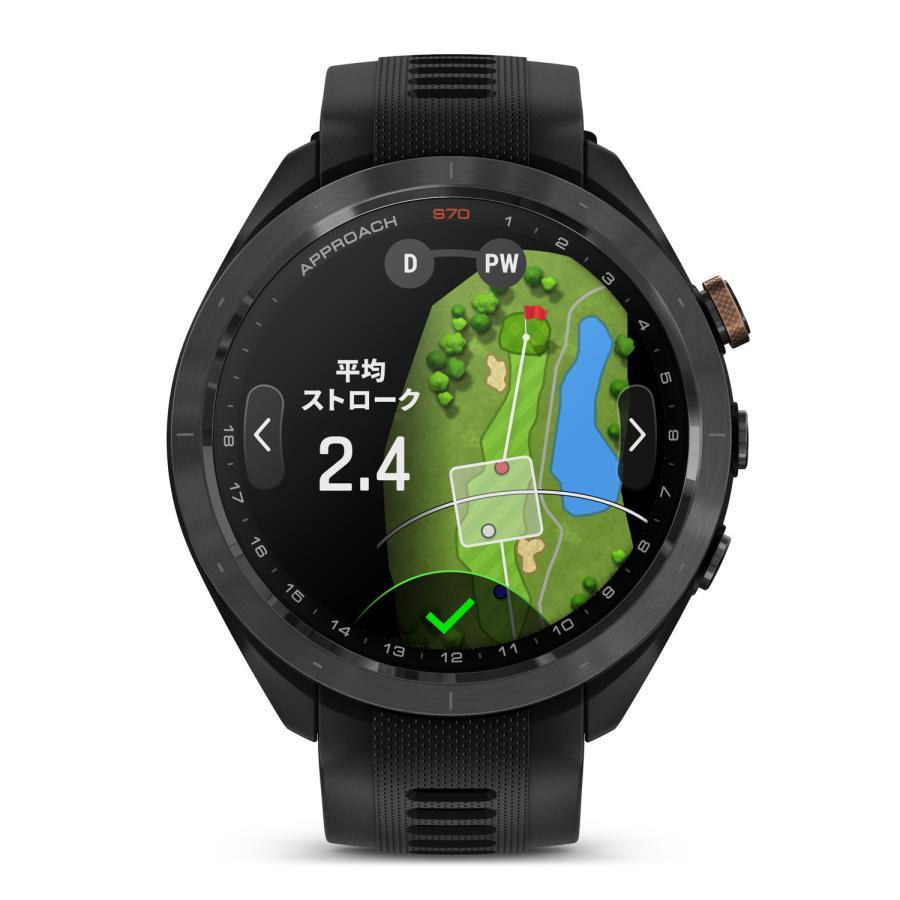 Approach ガーミン正規販売店 S70 47mm Black Bronze Edition Suica