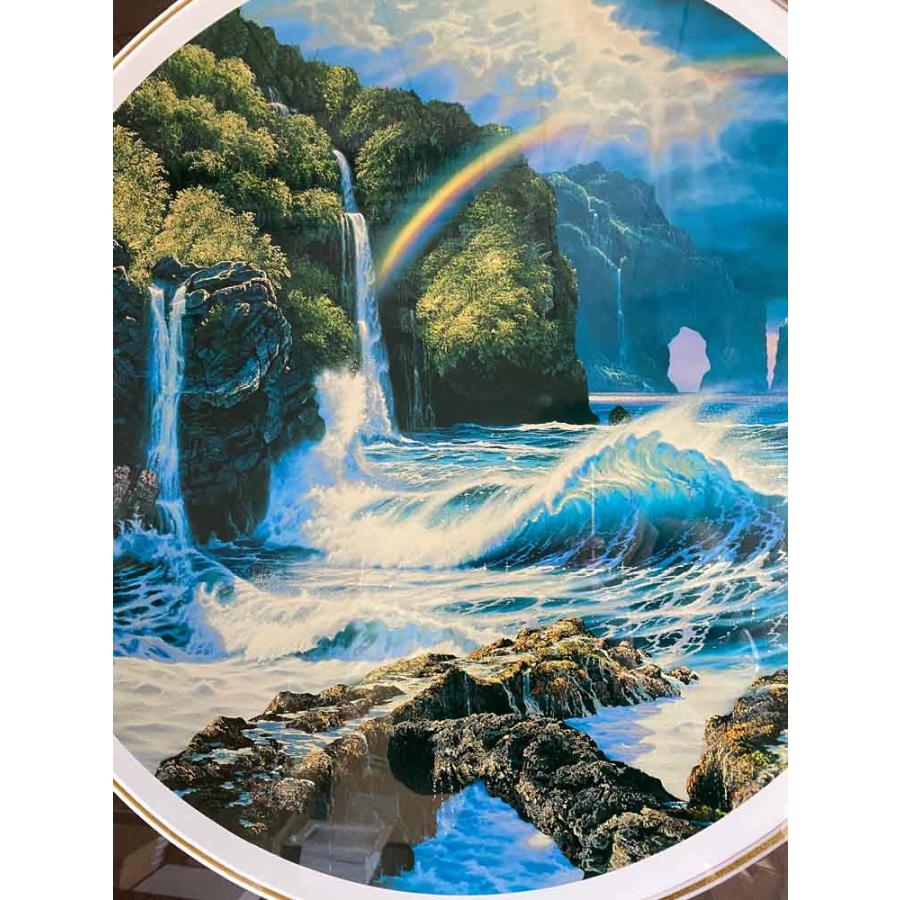 版画 クリスチャン・リース・ラッセン フォールズオブハナ