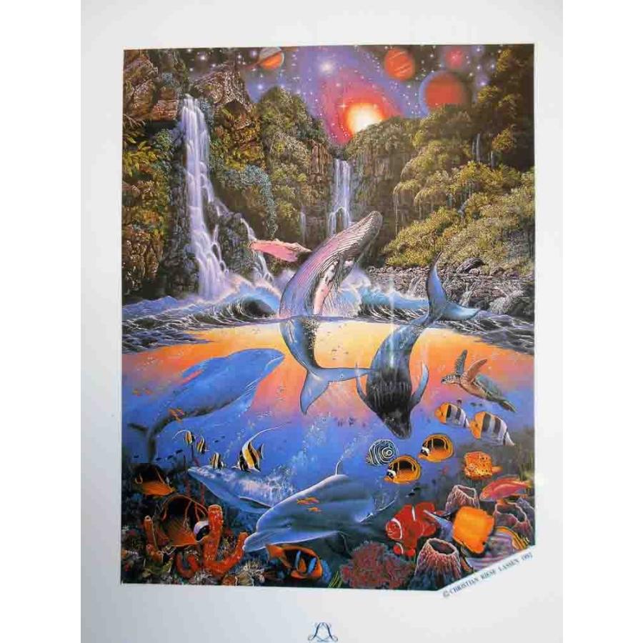 希少！ラッセン 絵 画 立体 複製画 希少！ラッセン 絵 画 立体 複製画