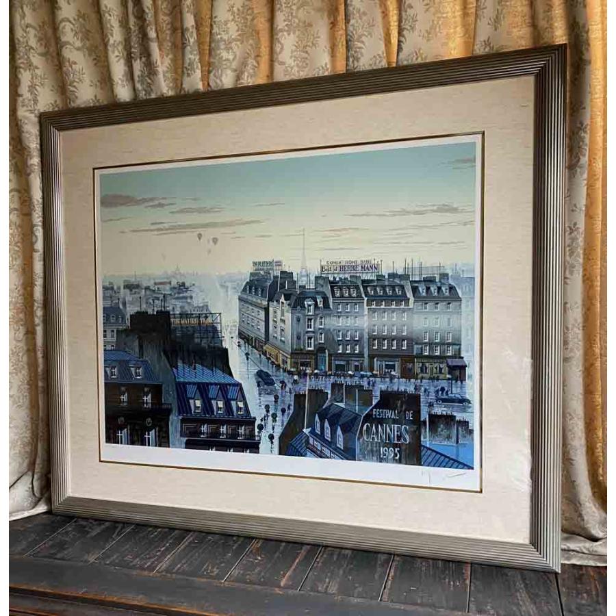 ヒロ、ヤマガタ レイニーデイII シルクスクリーン 絵画 ED有り 版画