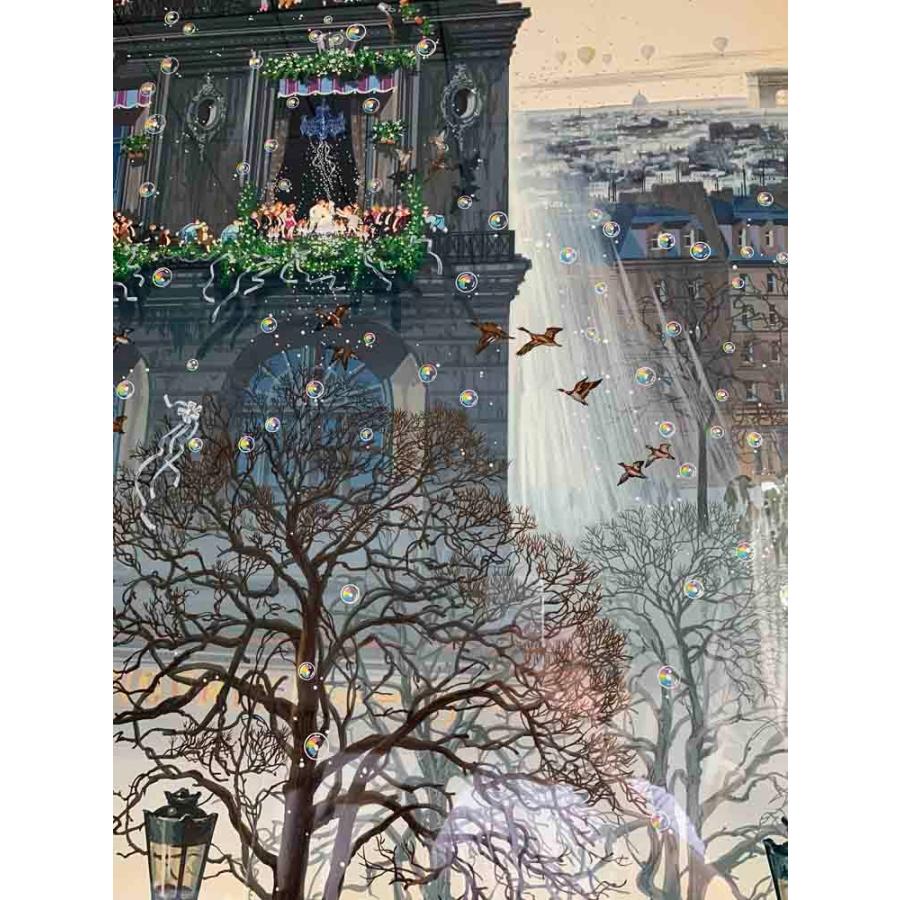 絵画 ヒロ、ヤマガタ／フォギーディウエディング 版画 シルク