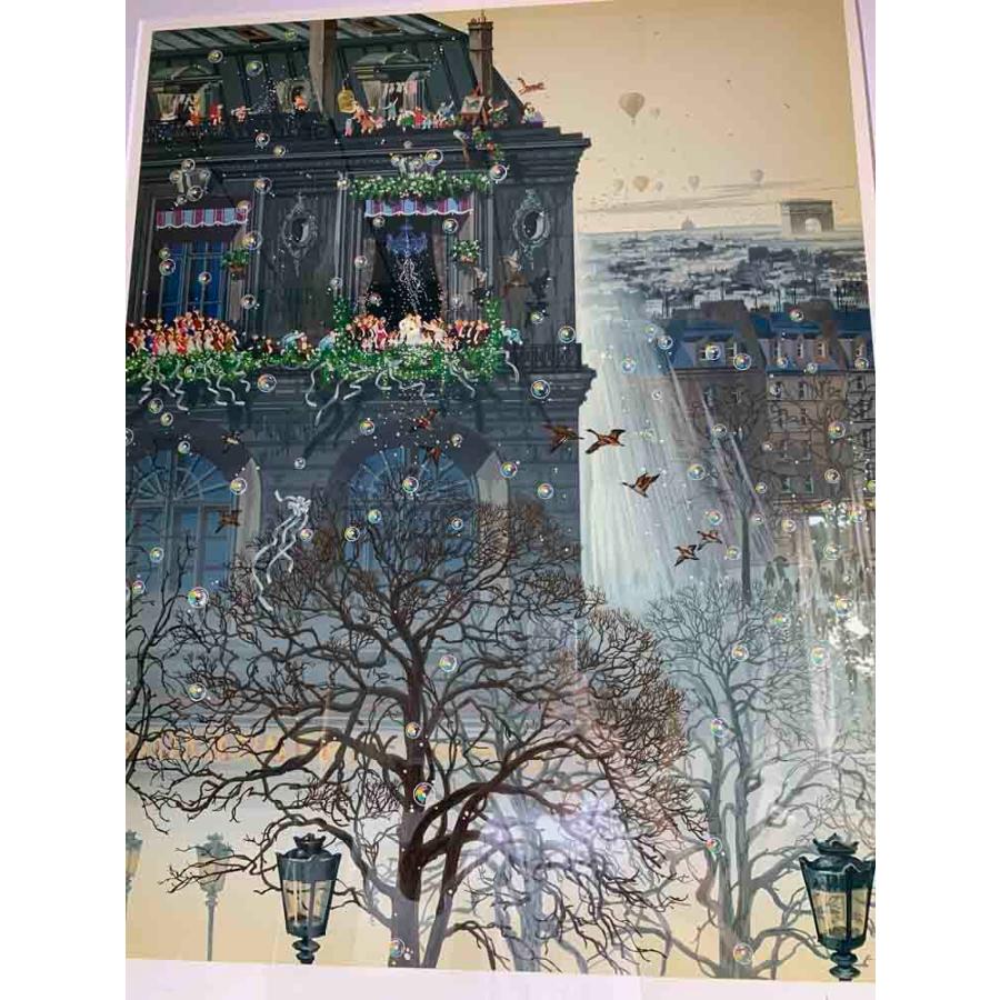 絵画 ヒロ、ヤマガタ／フォギーディウエディング 版画 シルク