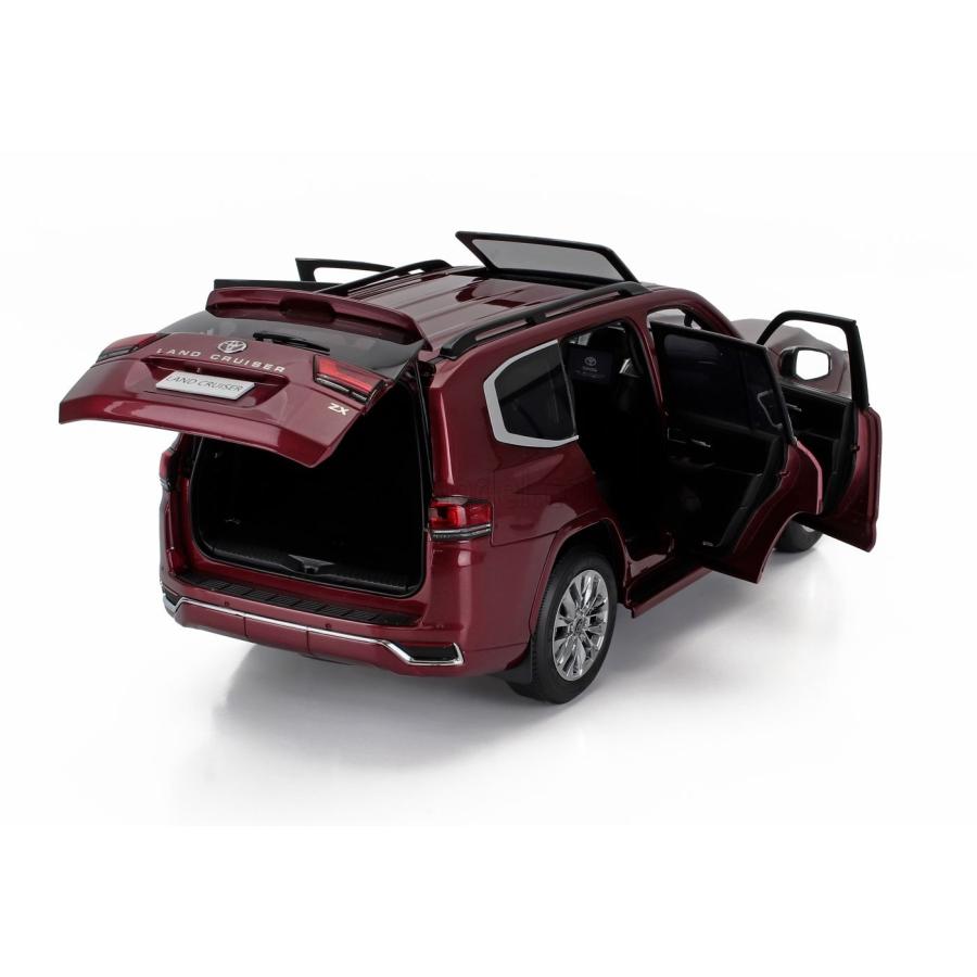 トヨタ（TOYOTA） ミニカー 1/18 ランドクルーザー 300-ZX SUV LCD