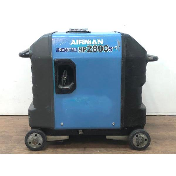 AIRMAN/北越 エンジン発電機 インバータ発電機 HP2800SV ガソリン 2.8