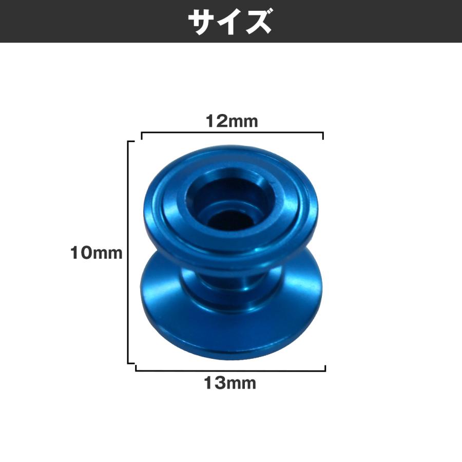 送料220円】ミニ四駆 2段 アルミ ローラー 軽量 2個セット 13-12mm