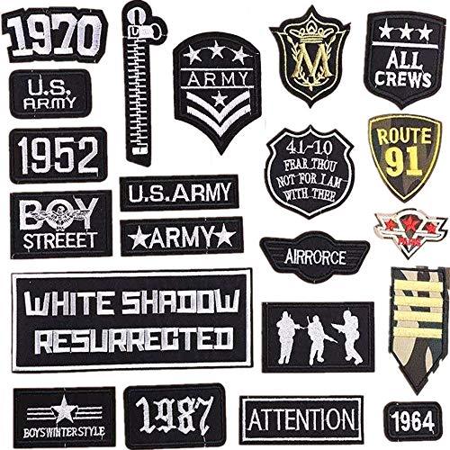 Wdlifeワッペン アップリケ アイロンワッペン刺繍 ミリタリーワッペン