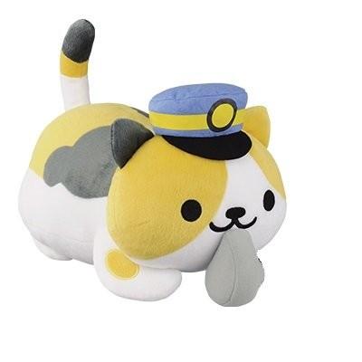 ねこあつめ でっかいぬいぐるみ えきちょうさん 全1種 : アミューム