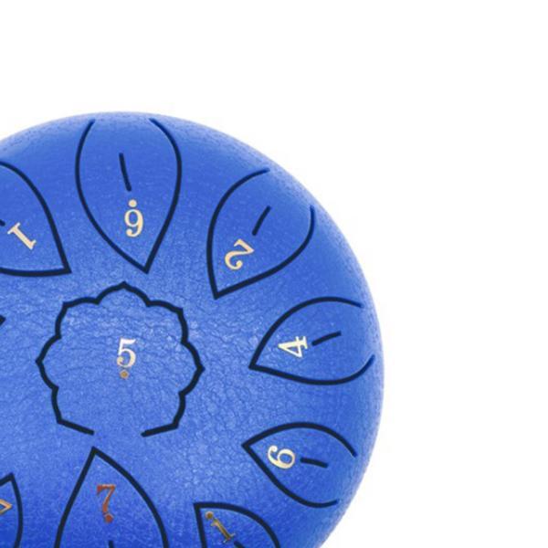 ブルー タンドラム スチールタンドラム ハンドパン スタンダード Cキー