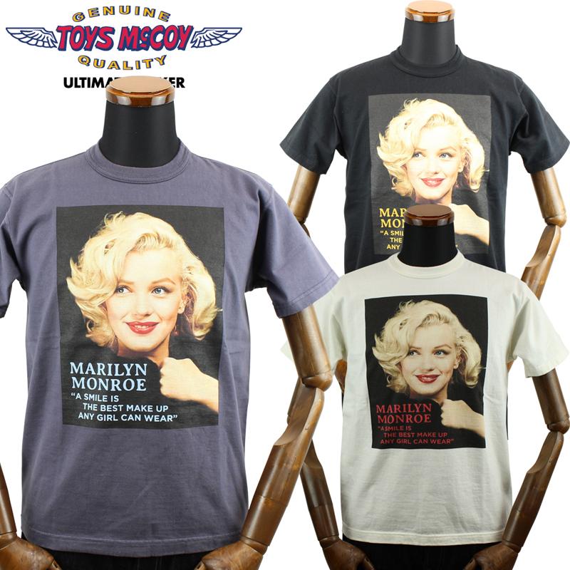 TOYS McCOY（トイズマッコイ） マリリン・モンロー 半袖 Tシャツ 