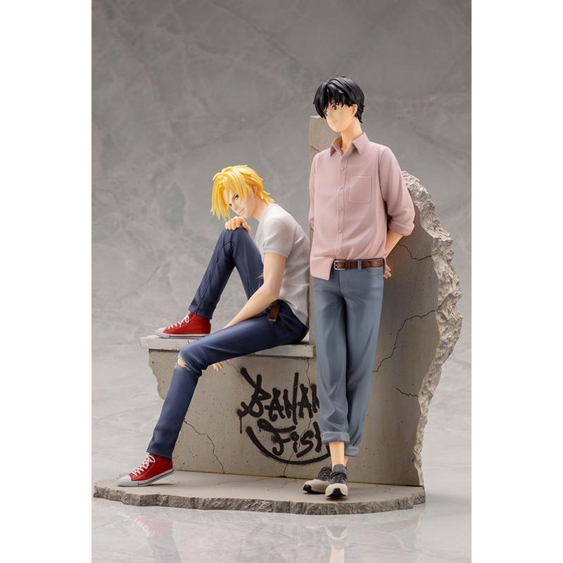ARTFX J BANANA FISH アッシュ ＆ 英二 1/8 完成品フィギュア（再販