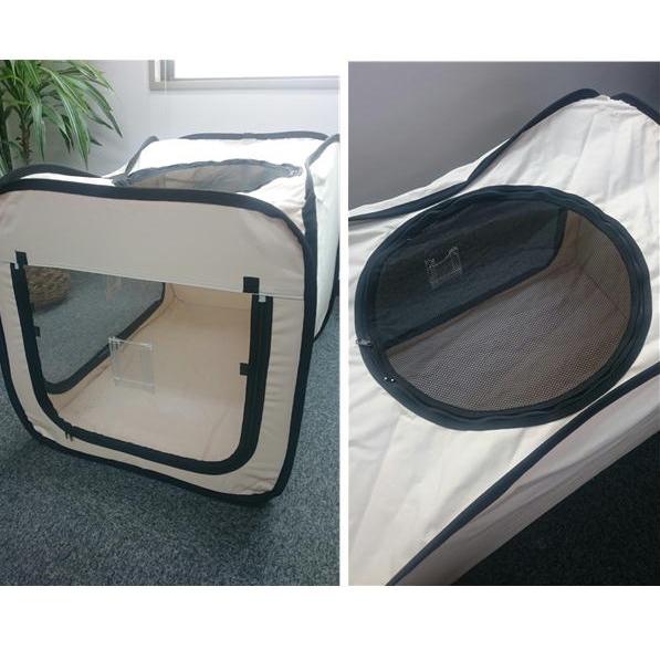 ペット用酸素室 ペットオキシホテル スクエア Mサイズ 60×90×60cm 小