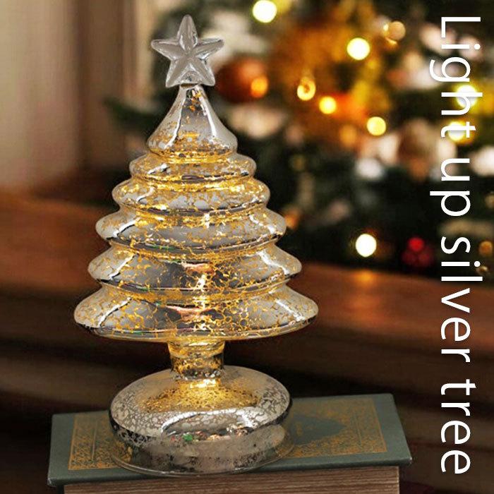 ヴィンテージ クリスタル ガラス クリスマスツリー② ガラスの