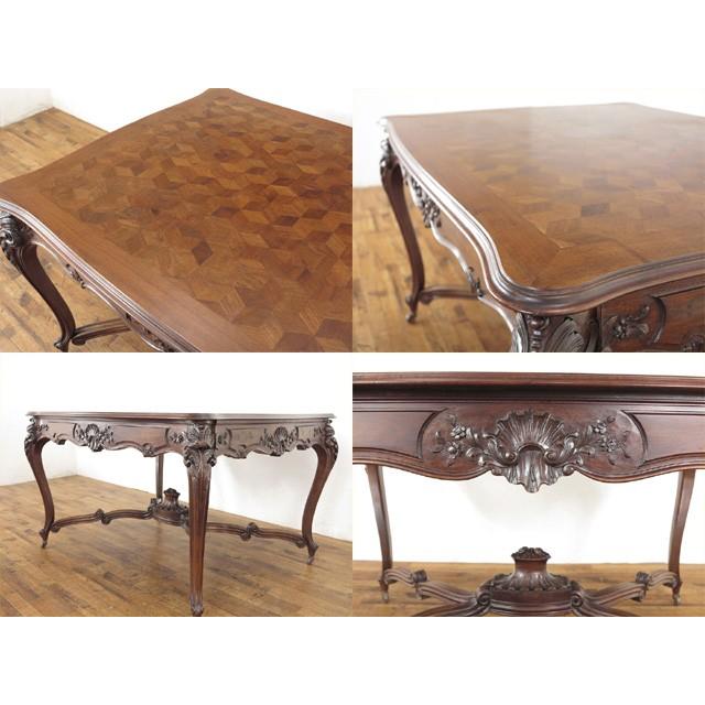 大変希少なお品！ フランスアンティーク家具 ダイニングセット 1900