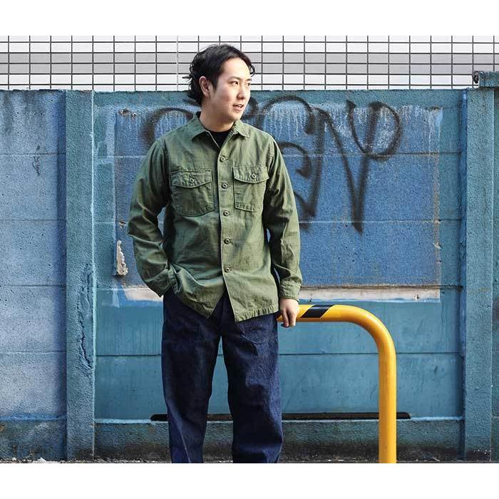 orSlow（オアスロウ） ユーティリティシャツ アーミー ミリタリー