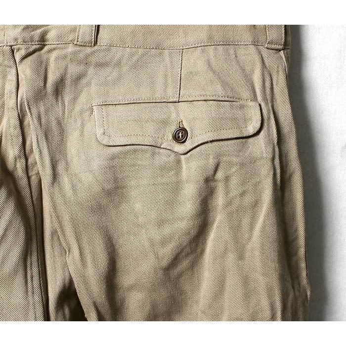 フランス軍 フレンチチノ チノパン M-52 M52 アーミーチノトラウザーズ