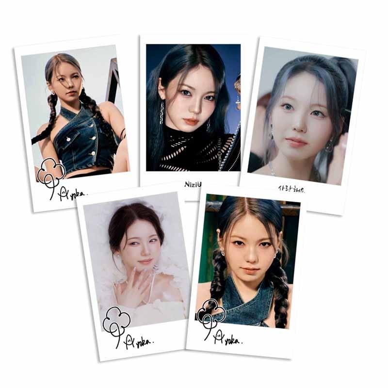 アヤカ NiziU ニジュー ラミネート トレカ 5枚セット 写真 韓流 グッズ