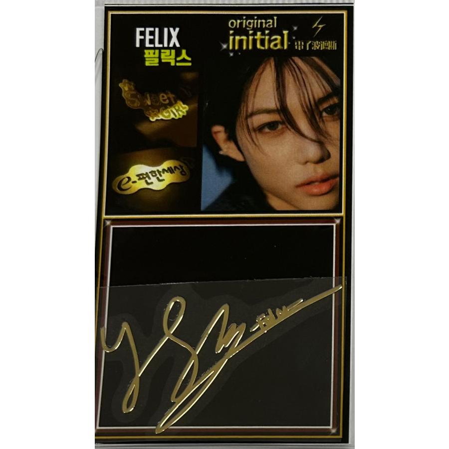 straykidsフィリックス felix 直筆サイン入り straykids フィリックス