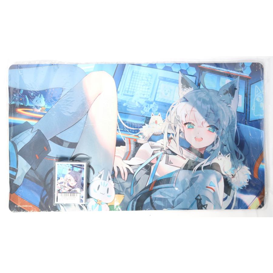 白上フブキ 4周年記念 ラバーマット プレイマット デッキケース