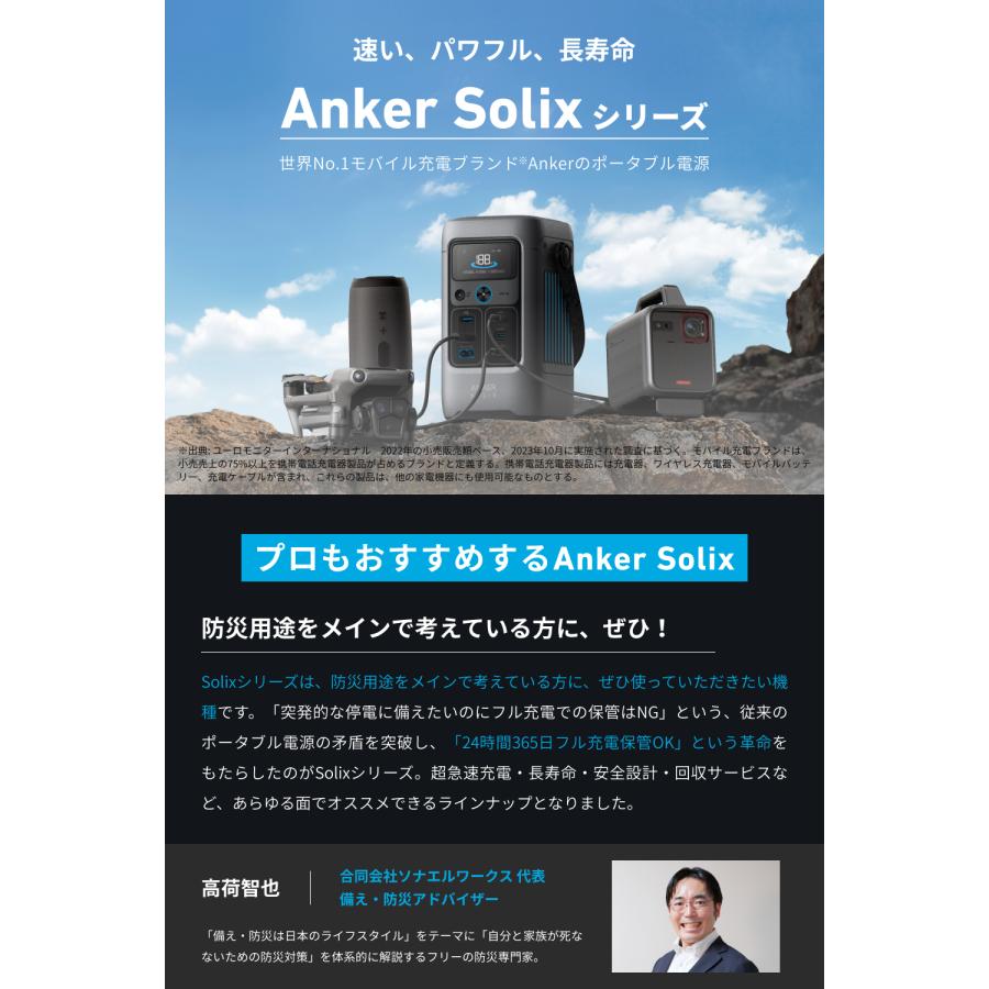 Anker（アンカー） Anker Solix C200 DC Portable Power Station