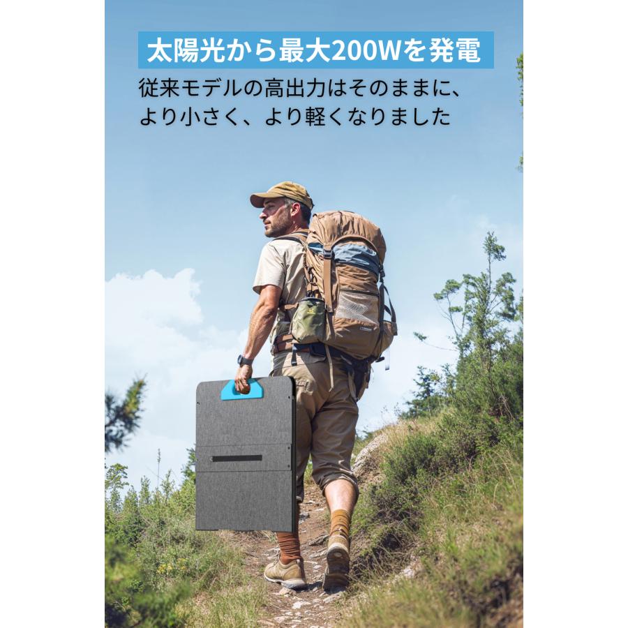 Anker（アンカー） Anker Solix PS200 Portable Solar Panel ソーラー