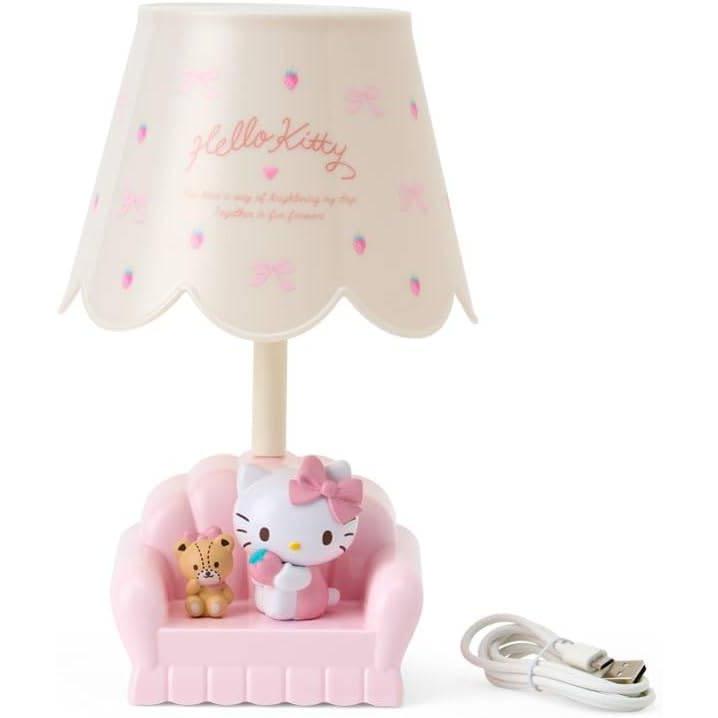ハローキティ キティ ルームライト 224529 UES 電池 卓上 : 杏仁堂