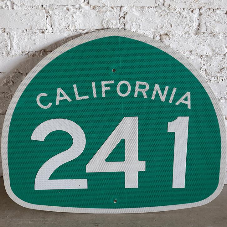 USA CALIFORNIA 57 ロードサイン／道路標識看板／アメリカ雑貨 ロード