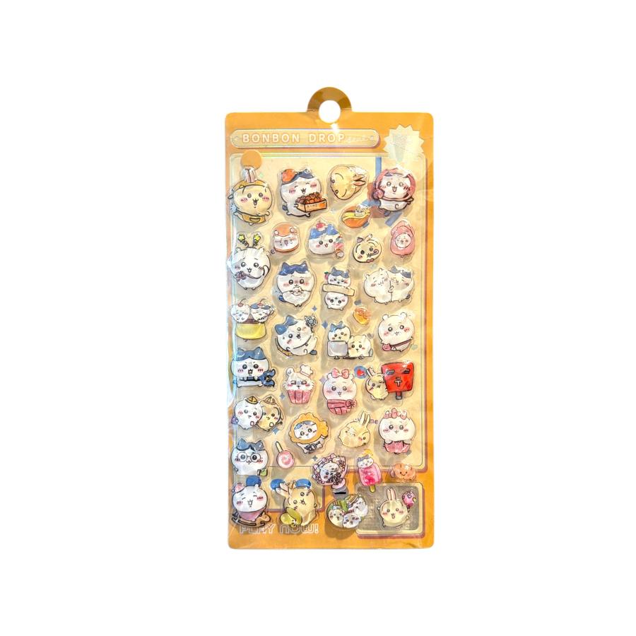 ちいかわ y ウォーターシール 水入りシール 立体 : Tobac - 通販