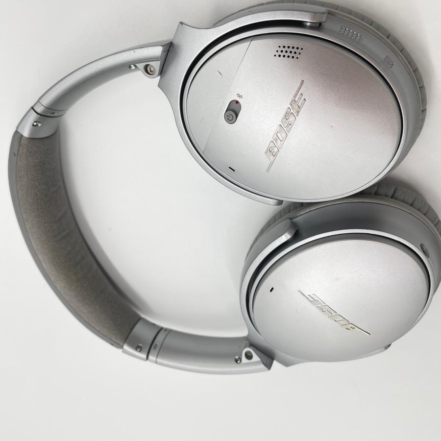 QuietComfort Bose 35 シルバー ワイヤレスヘッドホン ケース付き