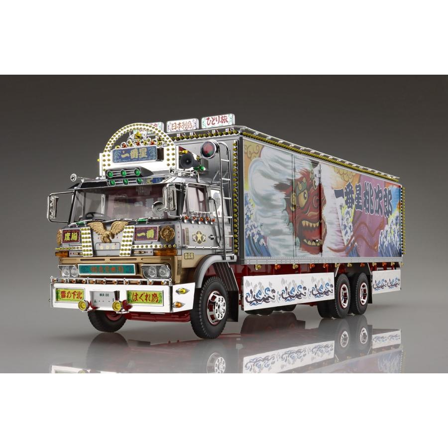 青島文化教材社 アオシマ 1/32 トラック野郎 No.05 一番星 天下御免