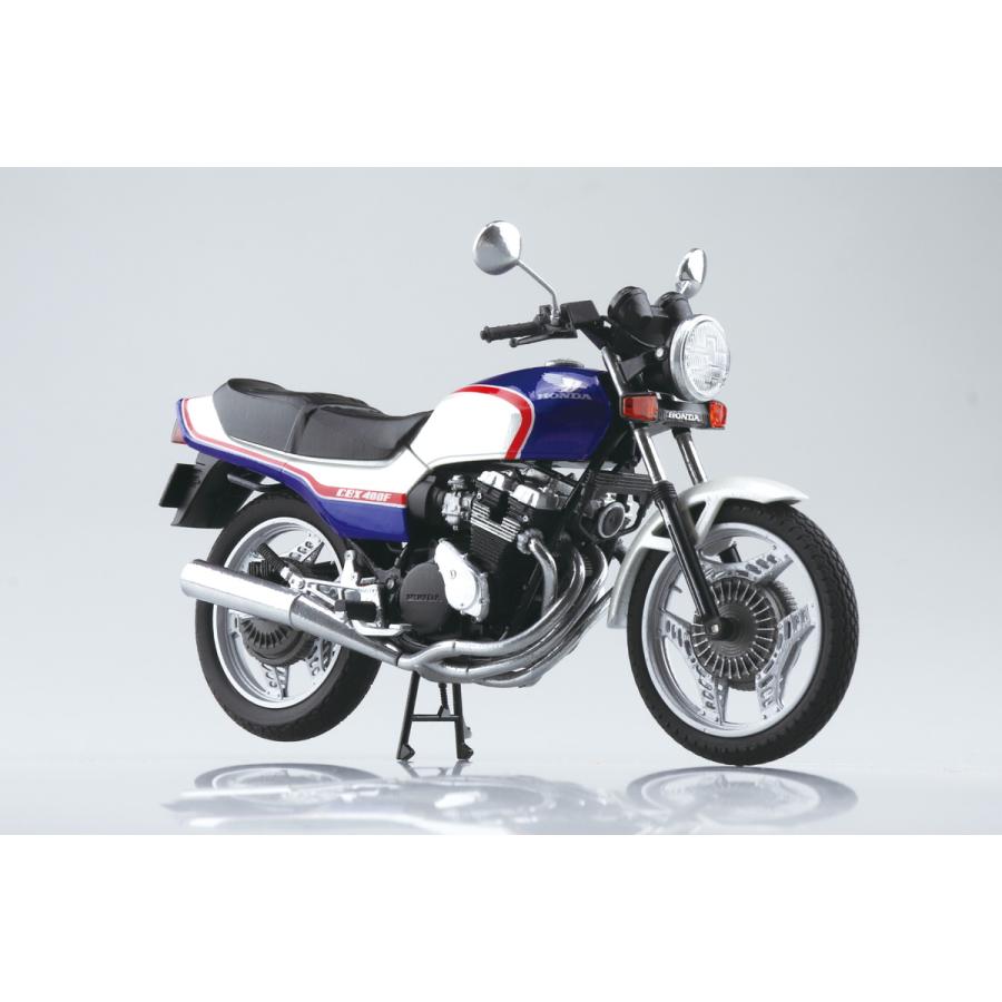 アオシマCBX400F完成品 Honda CBX400F パール/キャンディレッド｜株式